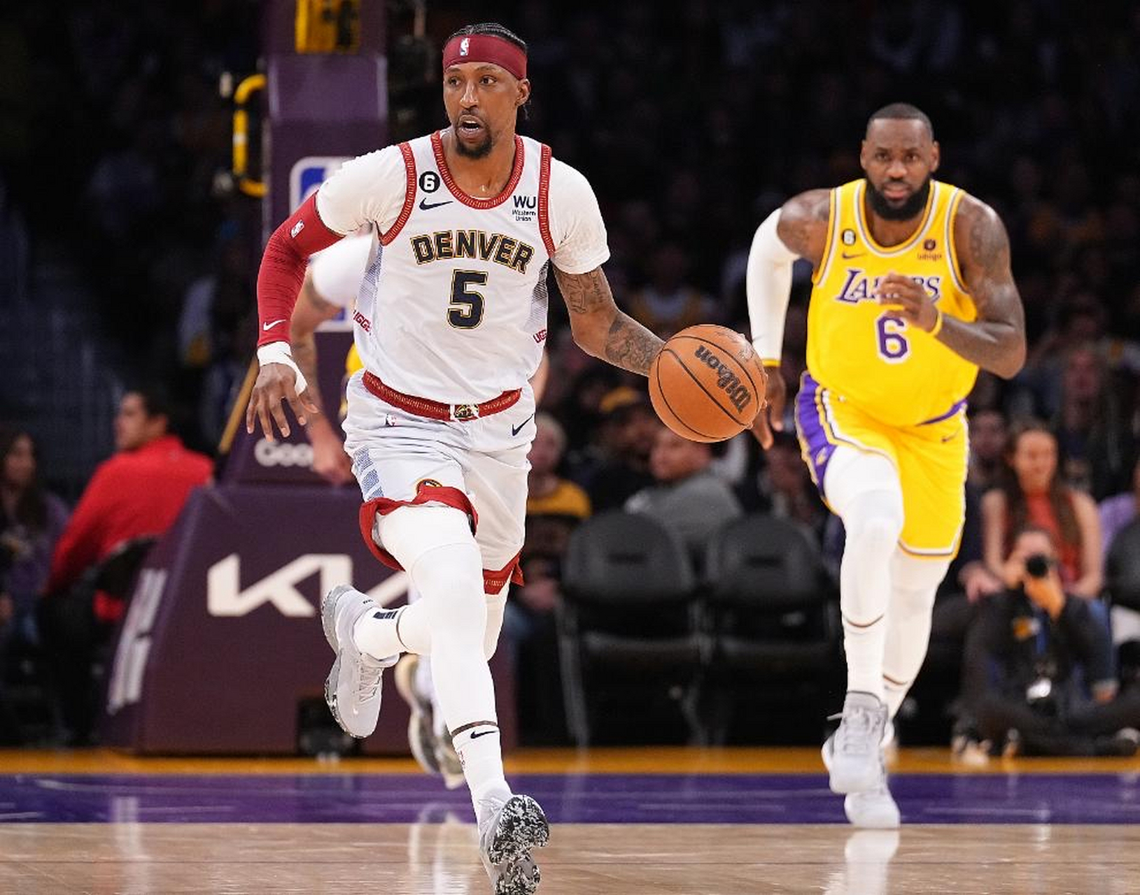 NBA季后赛西部半决赛焦点战：湖人vs开拓者